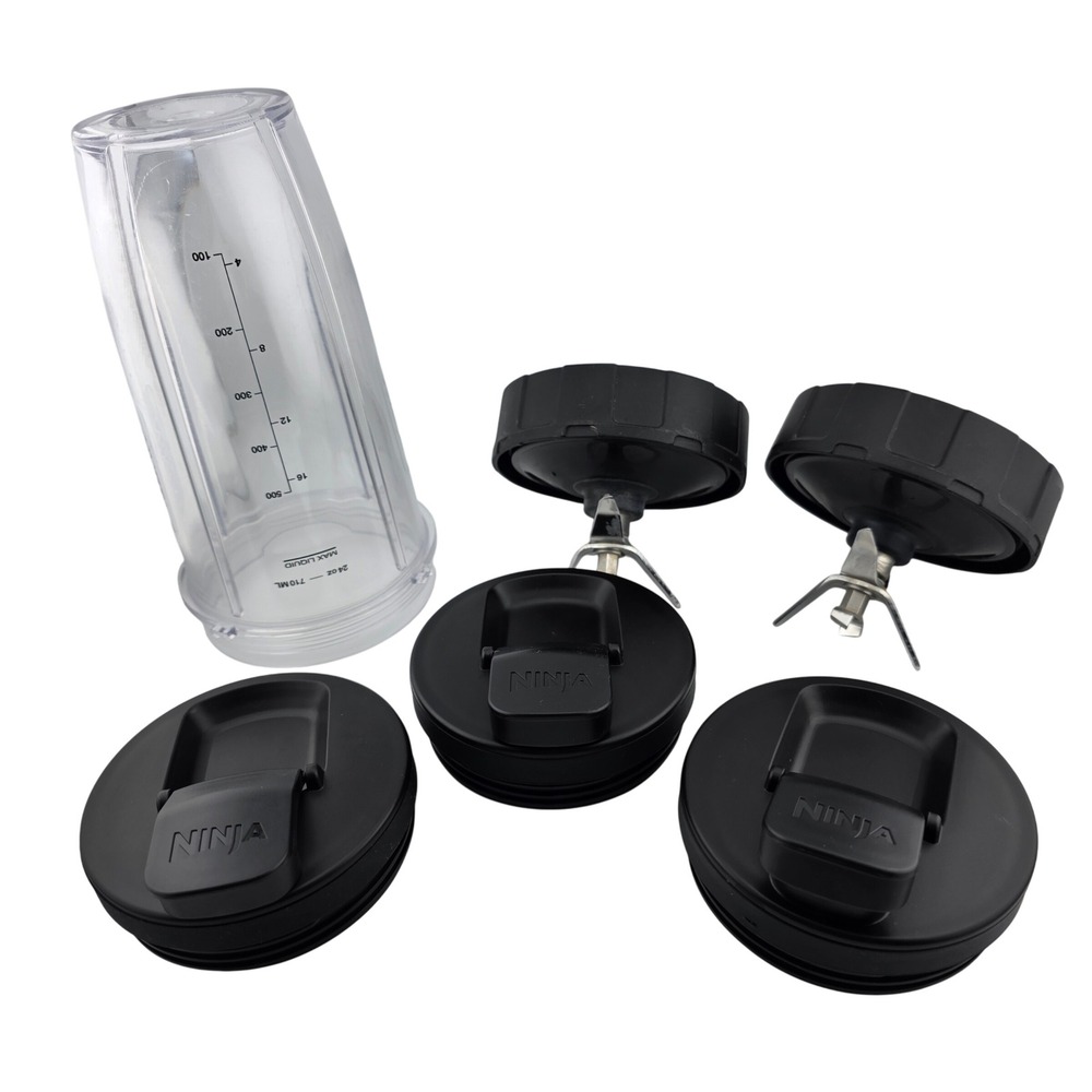 Ninja Black and Clear Blender Cup Set